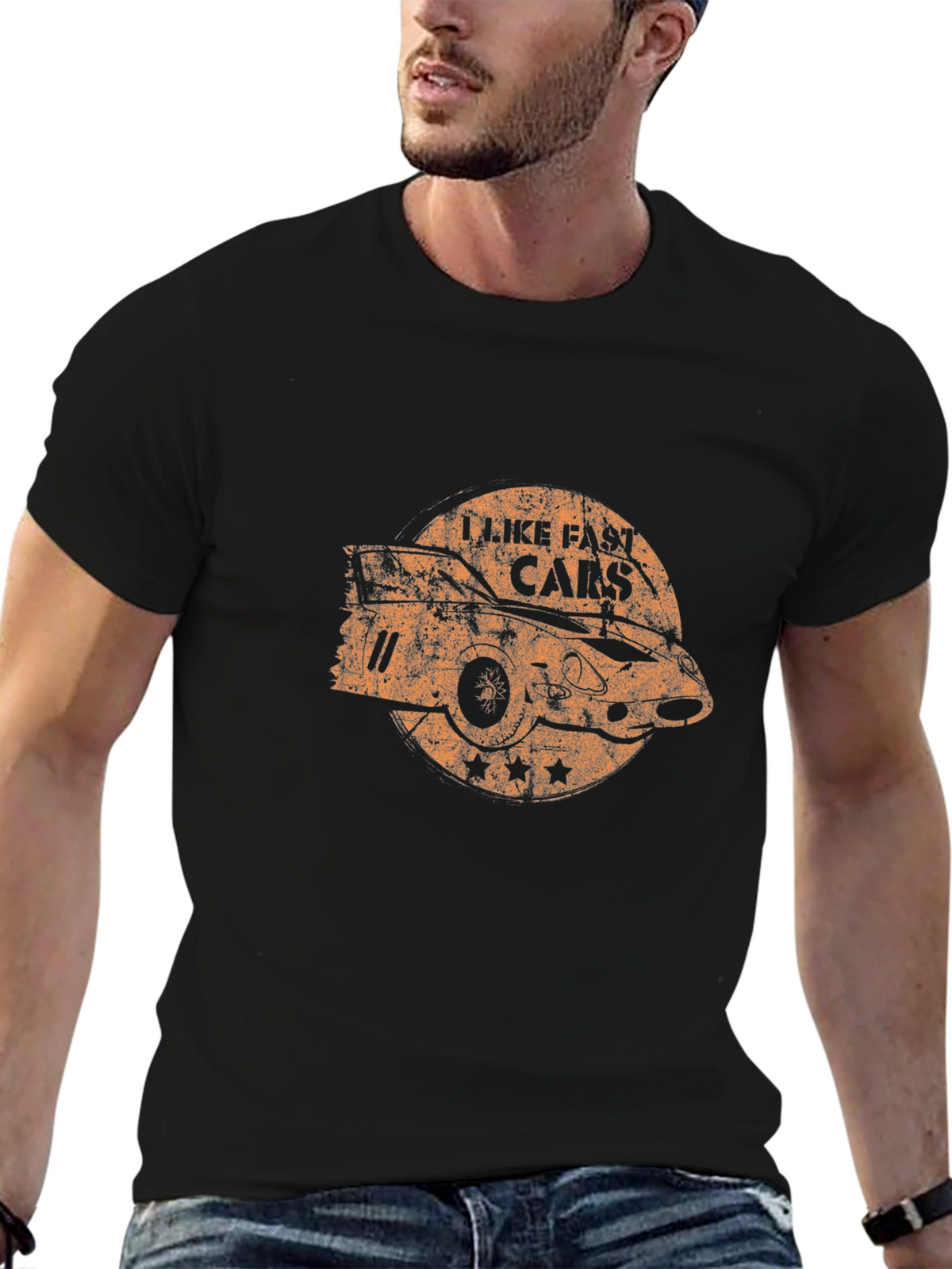 I Like Fast Cars Graphic Tee