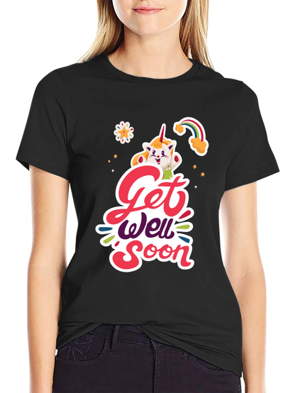 Get Well Soon Unicorn Graphic Tee