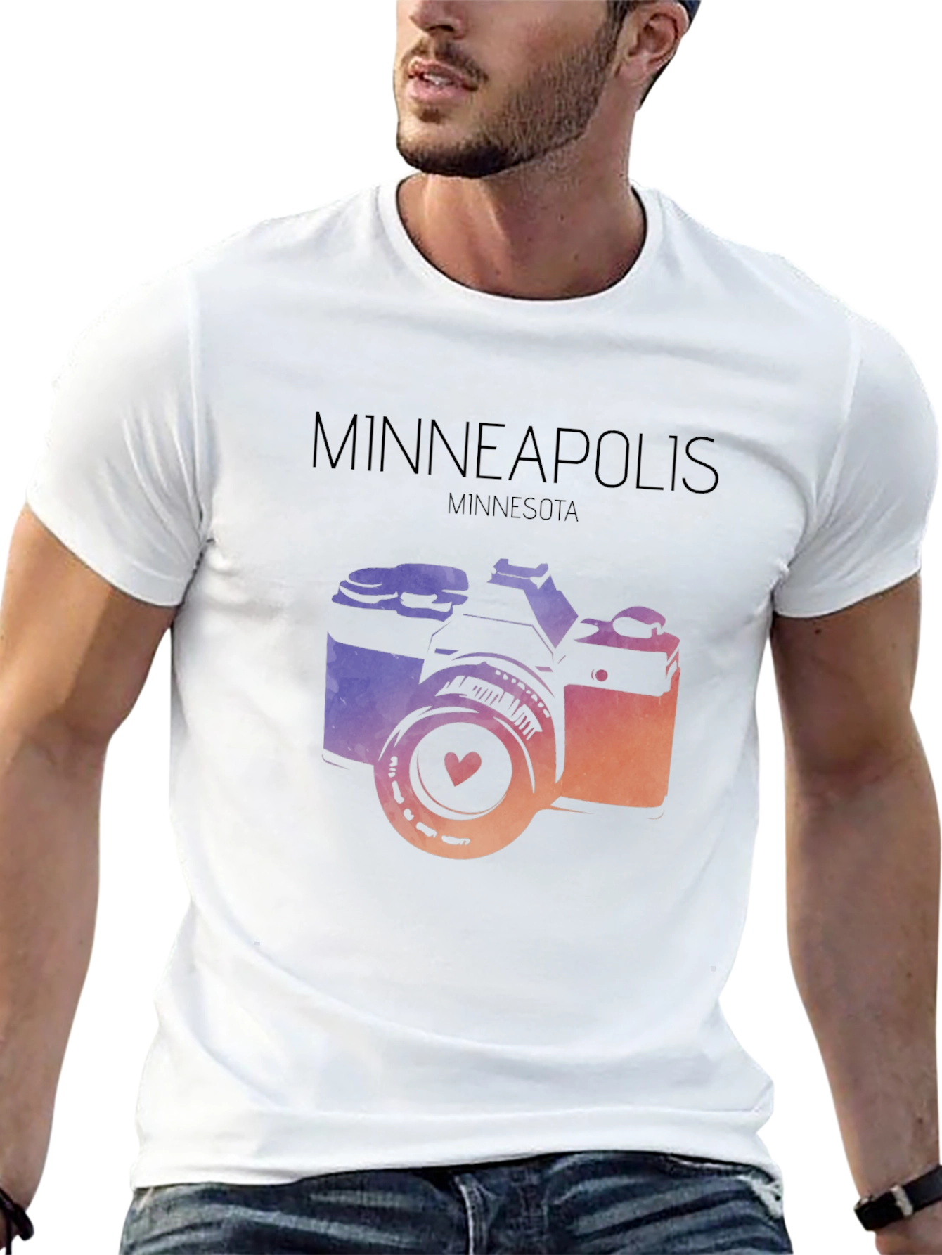 Minneapolis Camera Graphic Tee