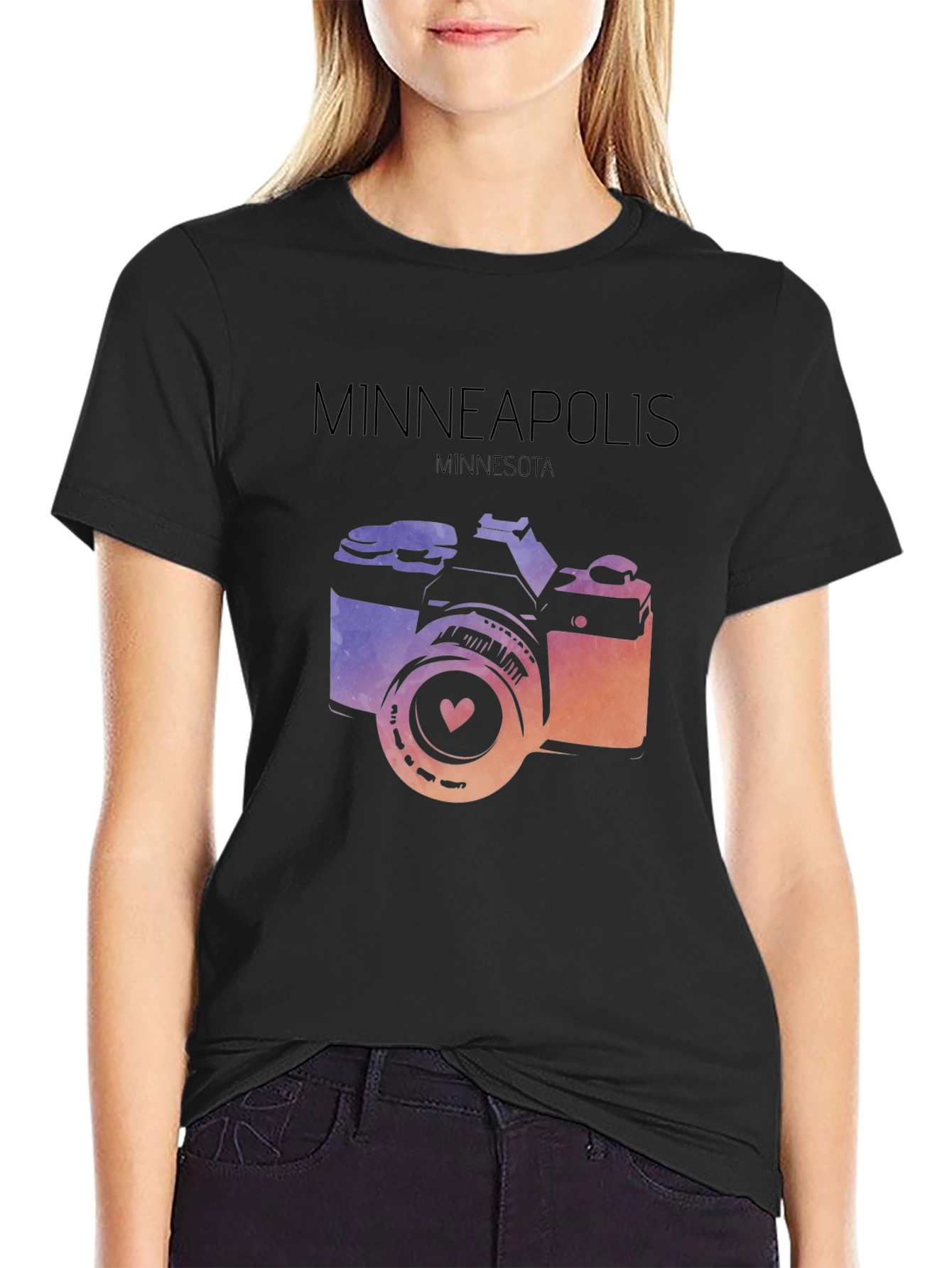 Minneapolis Camera Graphic Tee