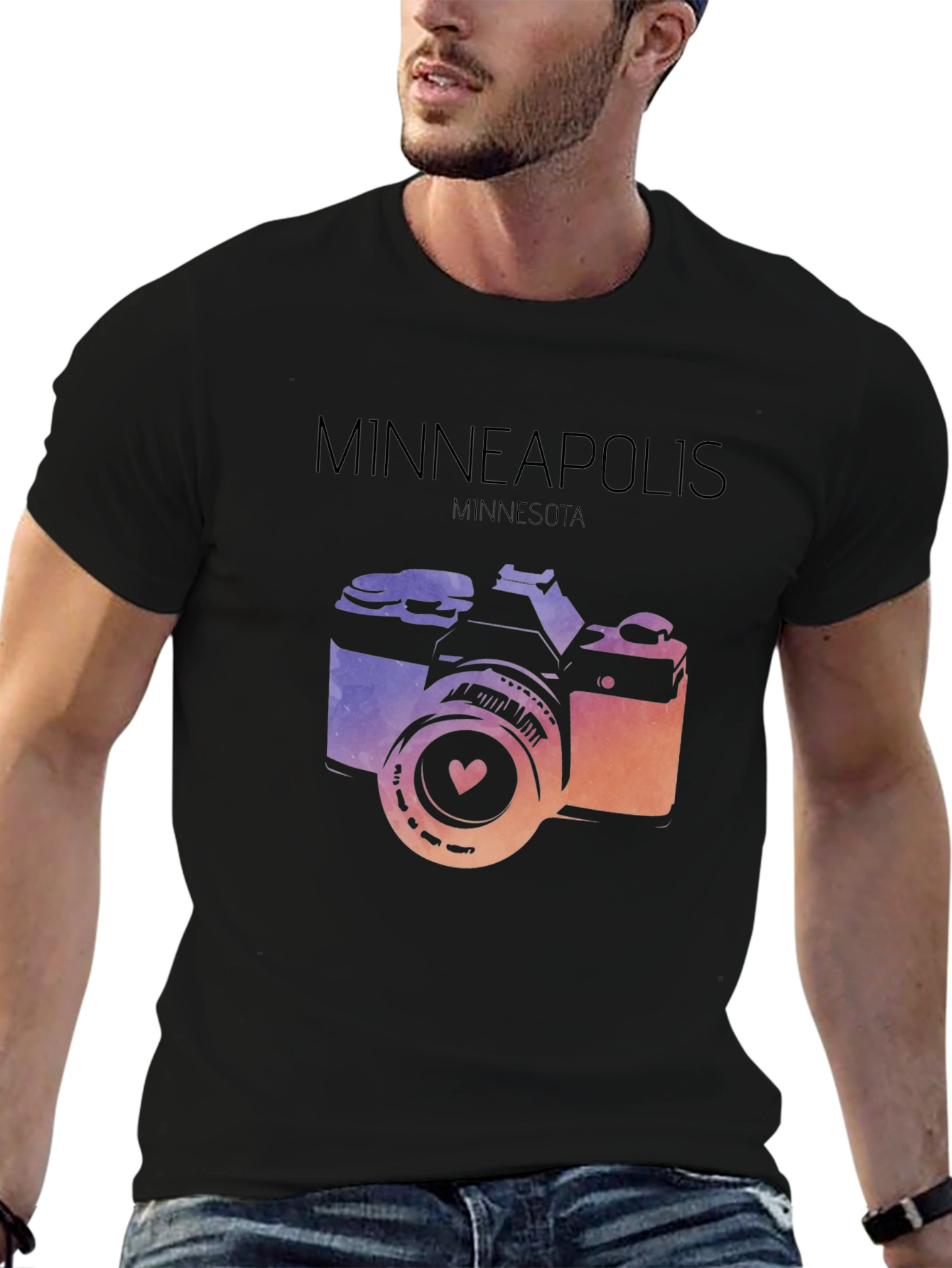 Minneapolis Camera Graphic Tee