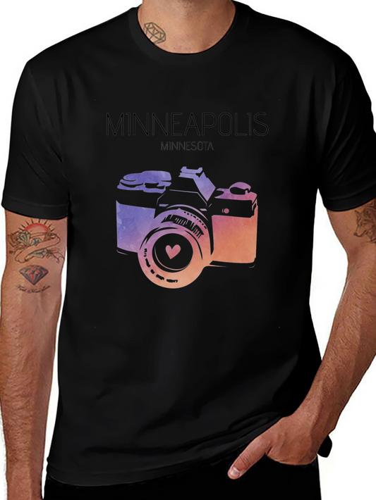 Minneapolis Camera Graphic Tee