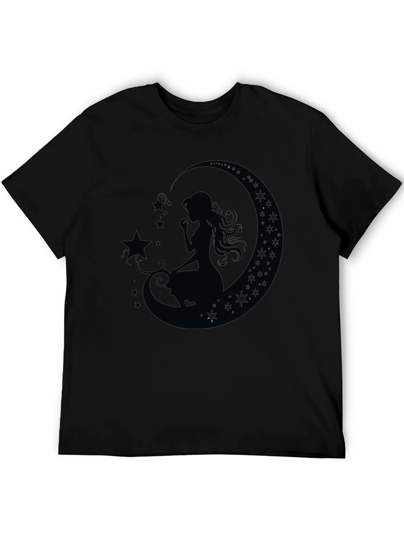 Moon Goddess Black T-Shirt