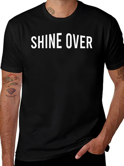 Shine Over Black T-Shirt
