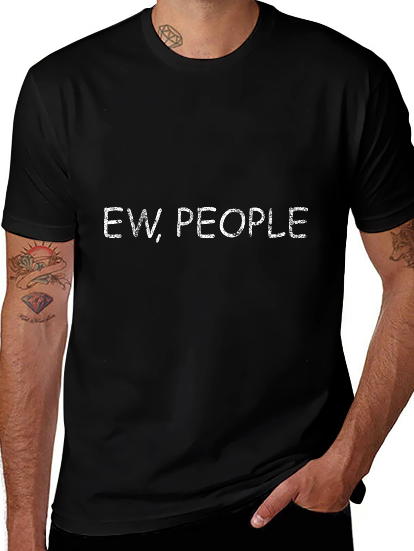 Ew People T-Shirt - Funny Sarcastic Tee