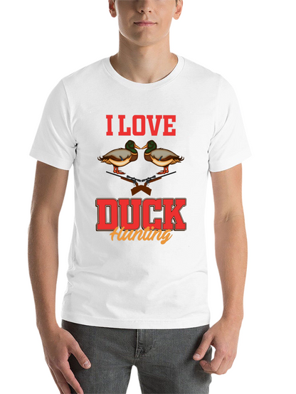 I Love Duck Hunting Graphic T-Shirt