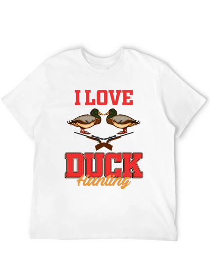 I Love Duck Hunting Graphic T-Shirt
