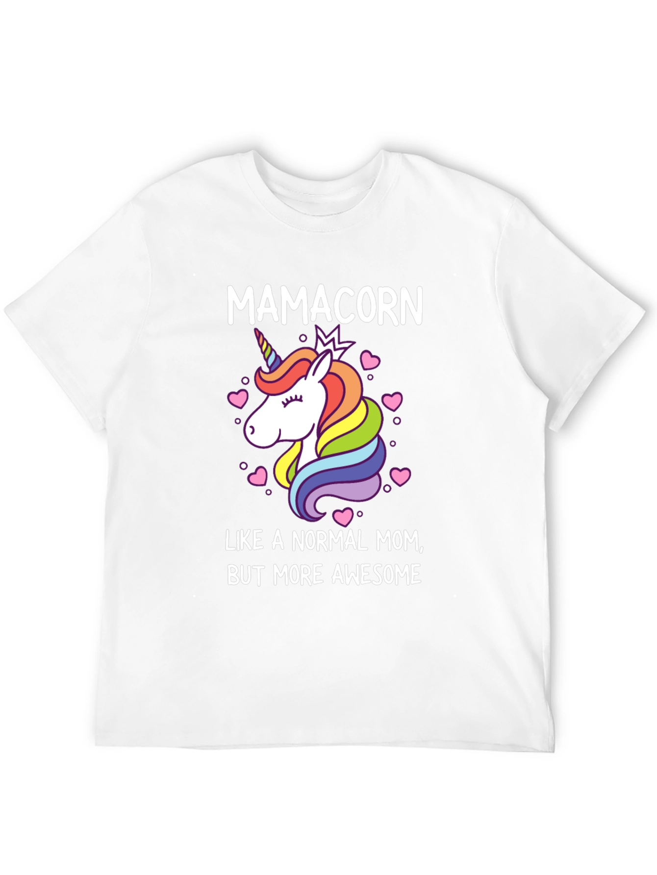 Mamacorn Awesome Mom Graphic Tee