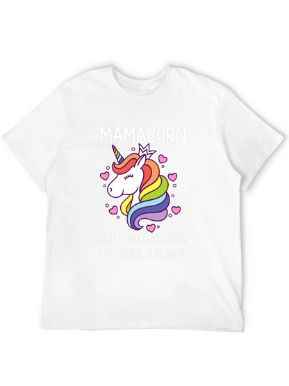 Mamacorn Awesome Mom Graphic Tee
