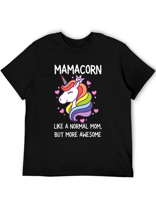 Mamacorn Awesome Mom Graphic Tee