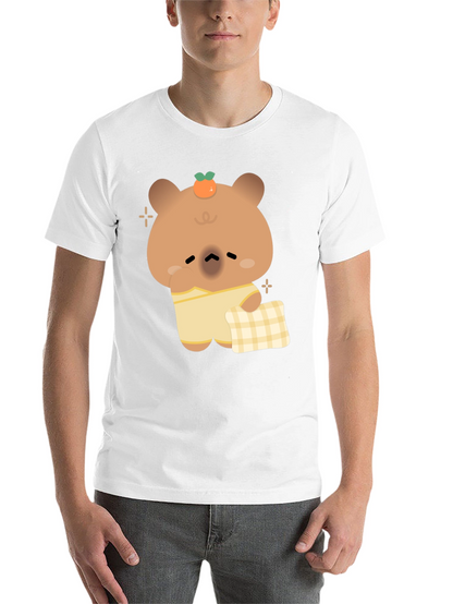 Cute Bear Pajama T-Shirt - Relaxed Sleepwear Style