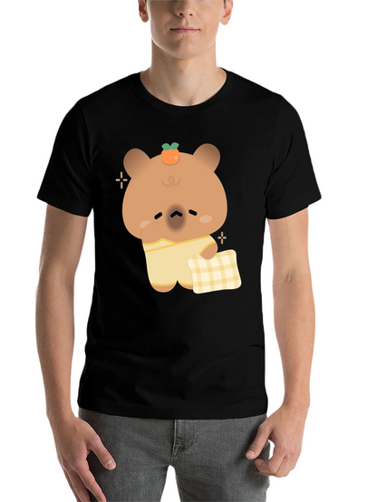 Cute Bear Pajama T-Shirt - Relaxed Sleepwear Style