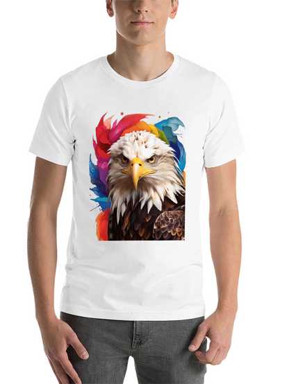 Bald Eagle Graphic Tee - Patriotic Style