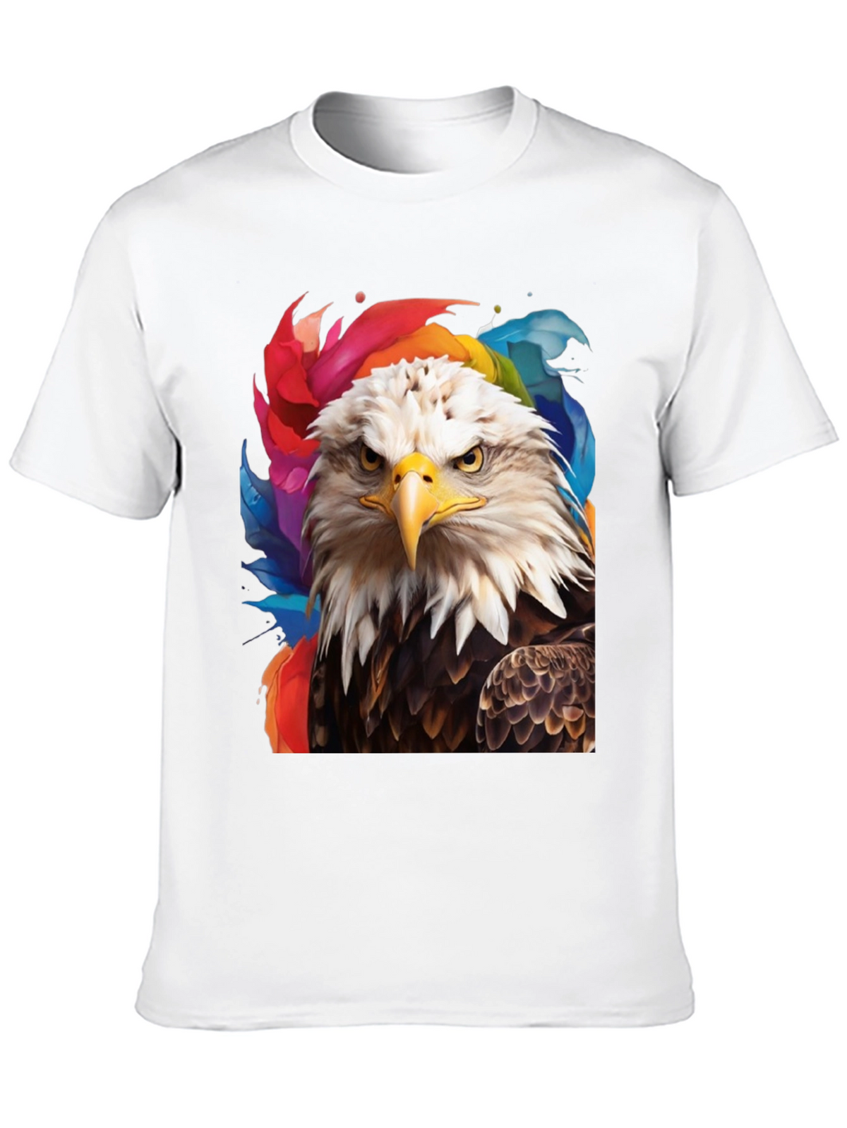 Bald Eagle Graphic Tee - Patriotic Style