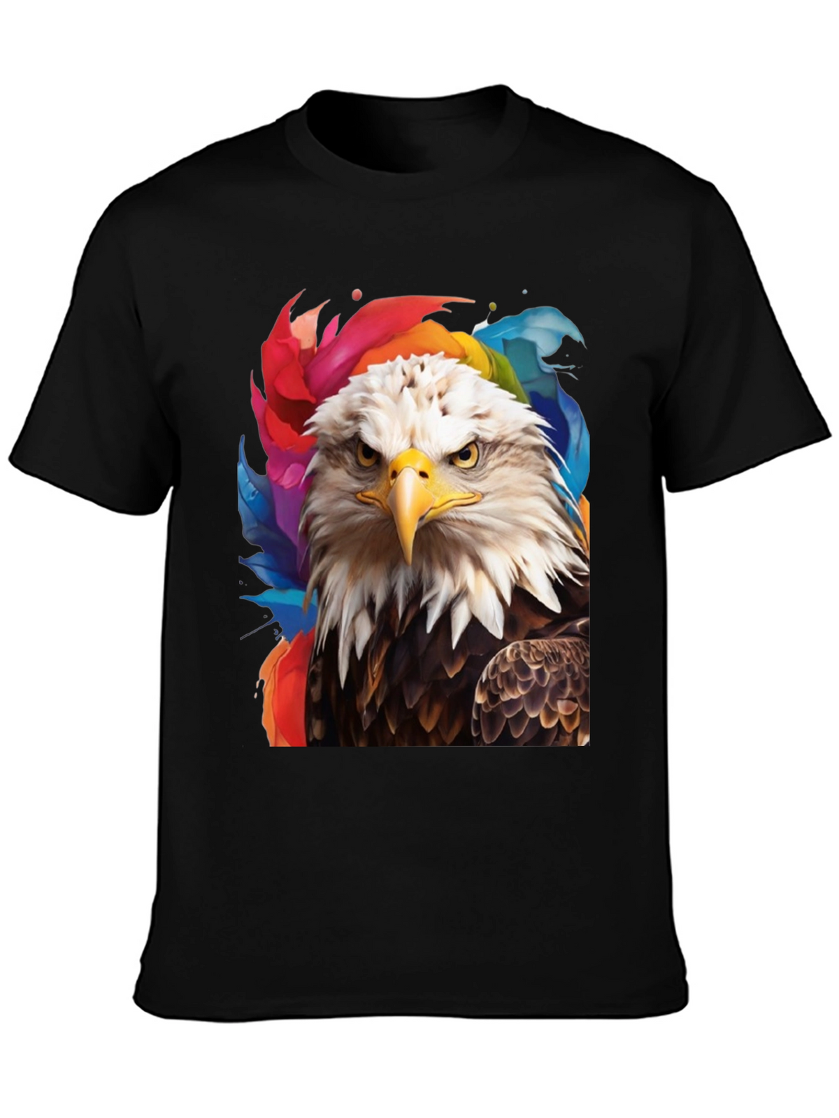 Bald Eagle Graphic Tee - Patriotic Style