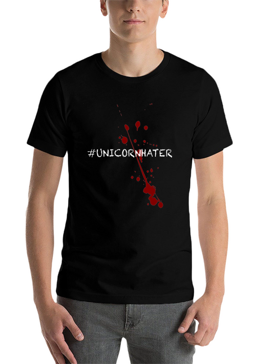 #UnicornHater T-Shirt - Dark Humor Graphic Tee