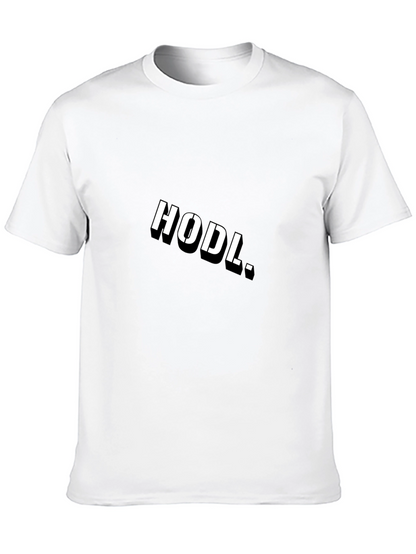 HODL Crypto Investor T-Shirt - Black