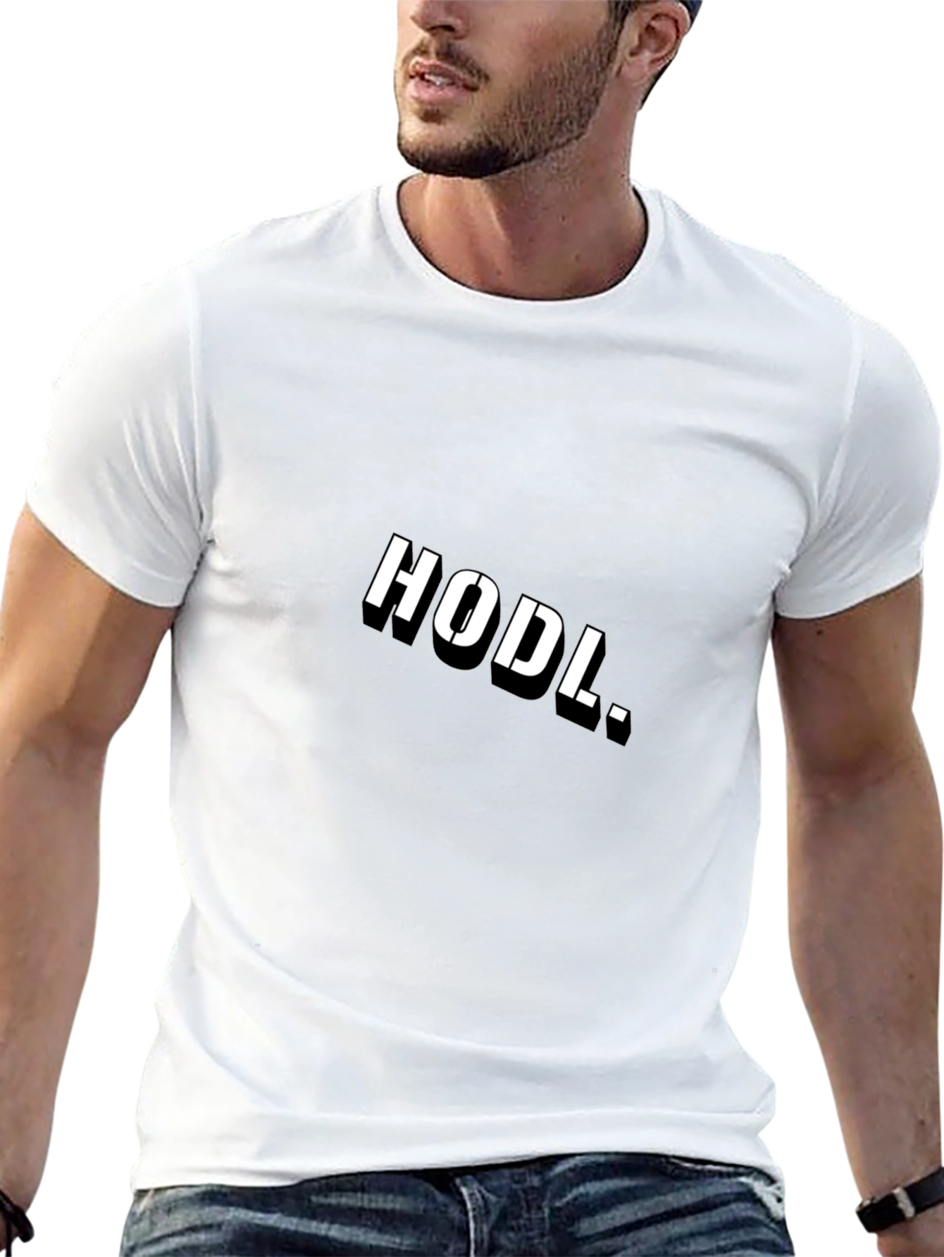 HODL Crypto Investor T-Shirt - Black