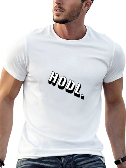 HODL Crypto Investor T-Shirt - Black