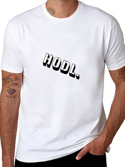 HODL Crypto Investor T-Shirt - Black