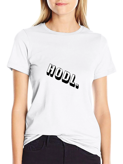 HODL Crypto Investor T-Shirt - Black