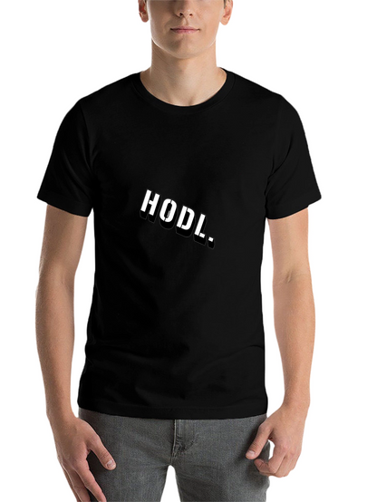 HODL Crypto Investor T-Shirt - Black