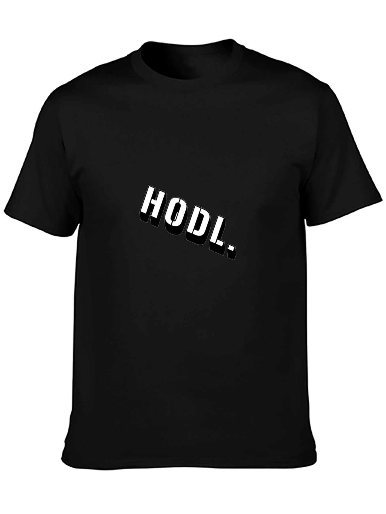 HODL Crypto Investor T-Shirt - Black