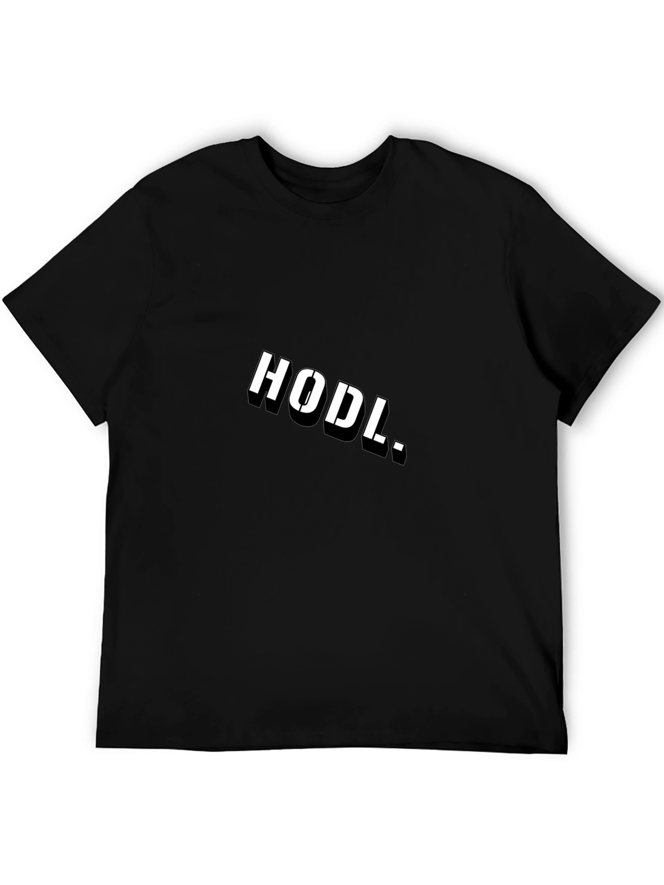 HODL Crypto Investor T-Shirt - Black