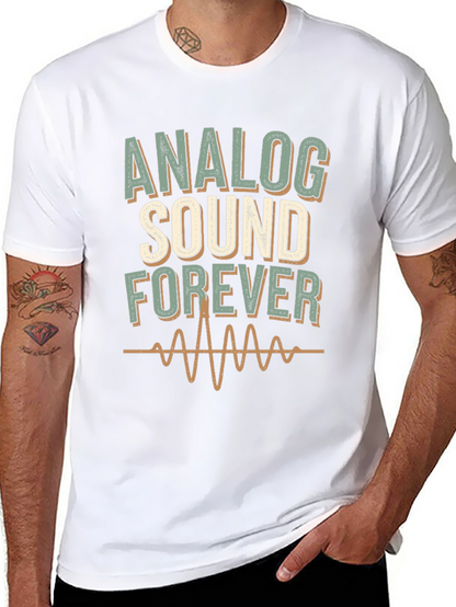 Analog Sound Forever Black T-Shirt