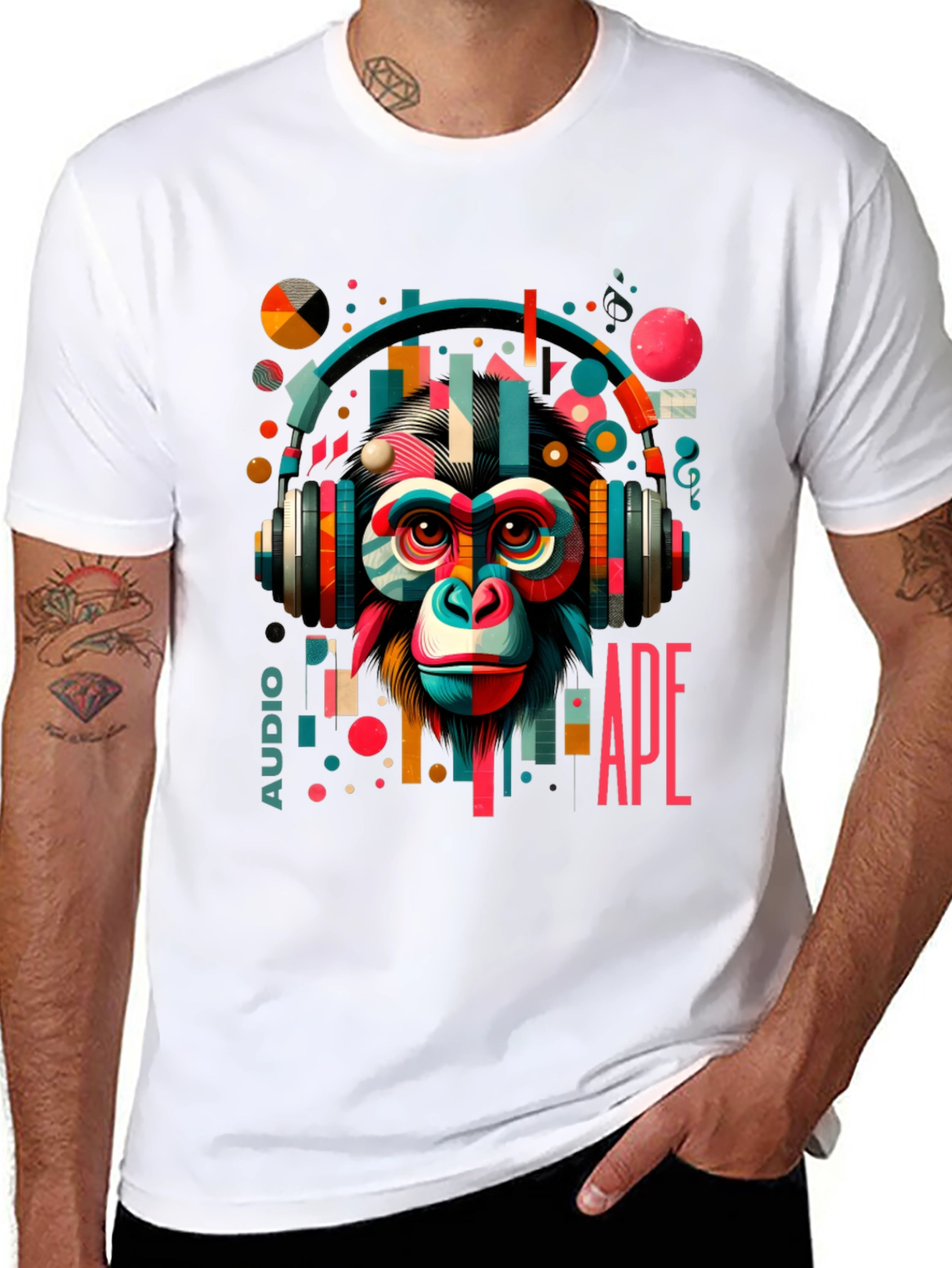 Audio Ape Graphic Tee - Funky Music Lover