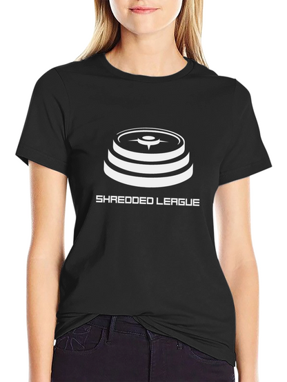Shredded League Black T-Shirt