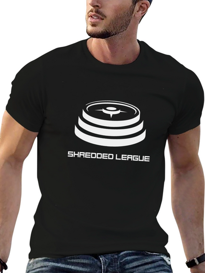 Shredded League Black T-Shirt