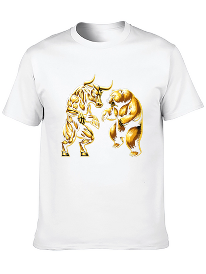 Bull vs Bear Graphic Tee - Investor Apparel