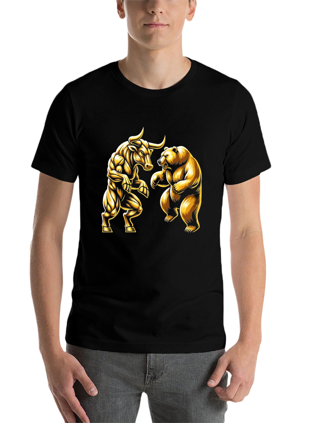 Bull vs Bear Graphic Tee - Investor Apparel