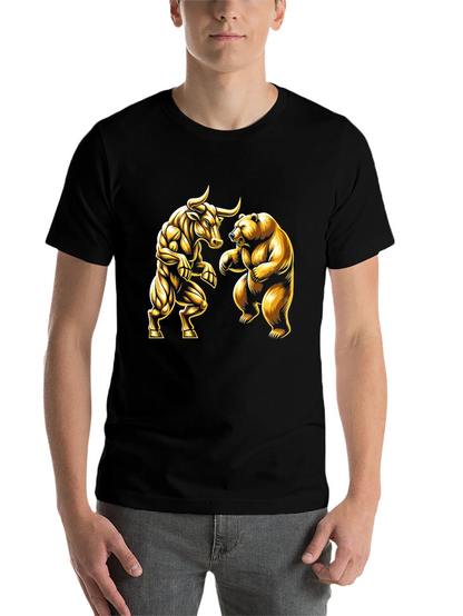 Bull vs Bear Graphic Tee - Investor Apparel