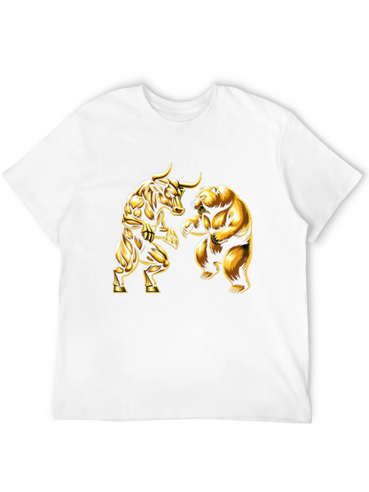 Bull vs Bear Graphic Tee - Investor Apparel