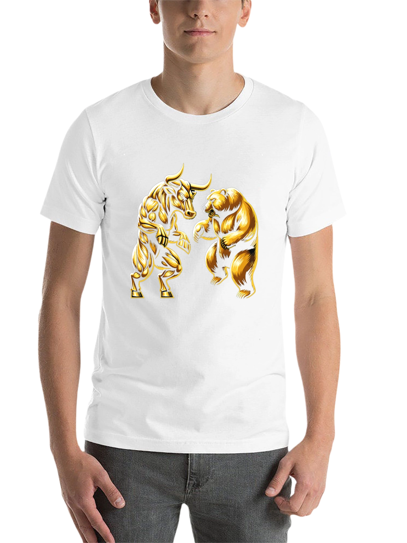 Bull vs Bear Graphic Tee - Investor Apparel