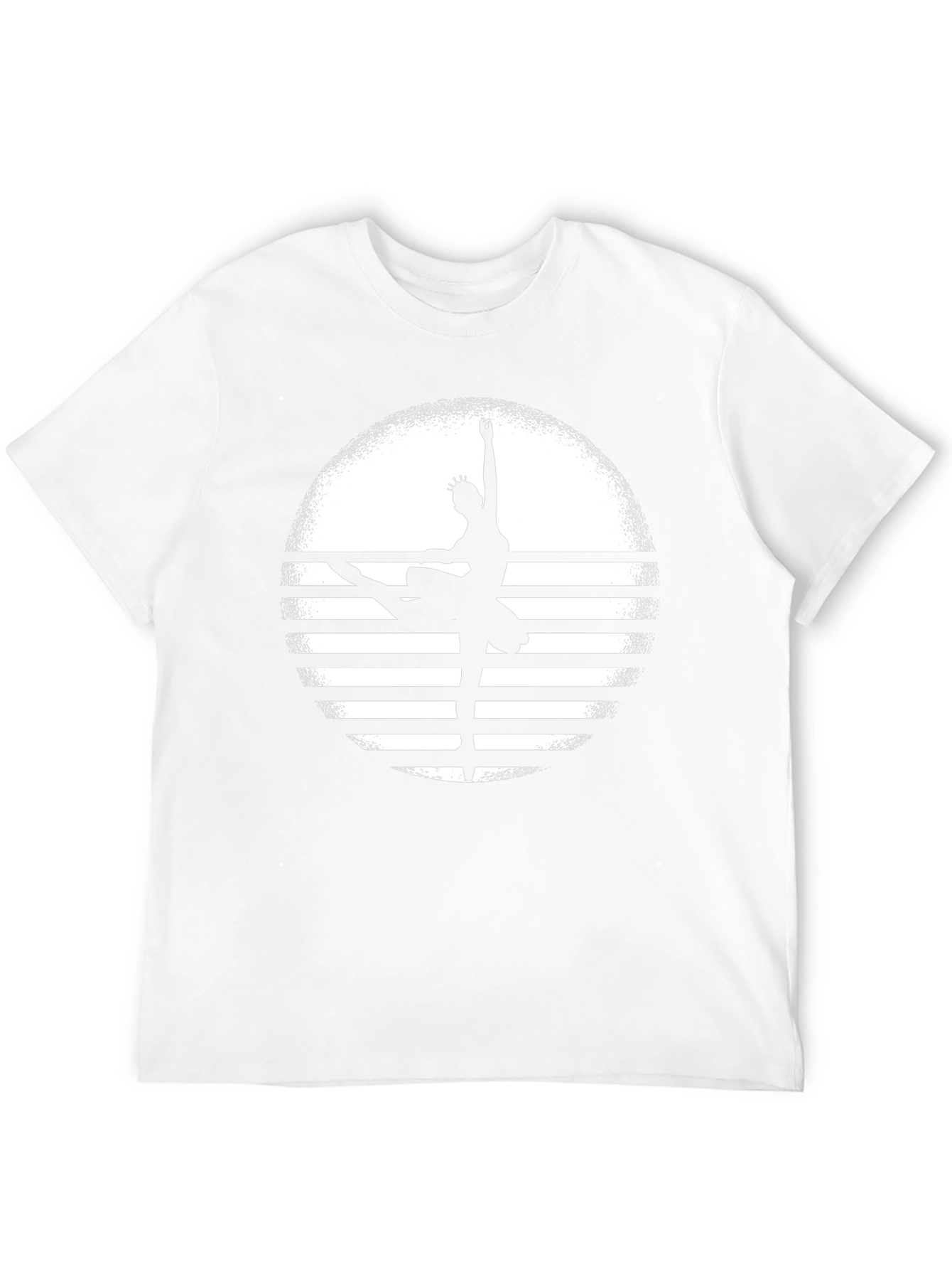 Ballerina Sunset Black T-Shirt - Dance Lovers Tee