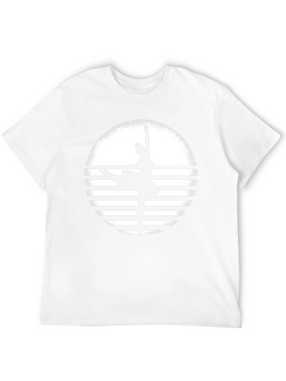 Ballerina Sunset Black T-Shirt - Dance Lovers Tee