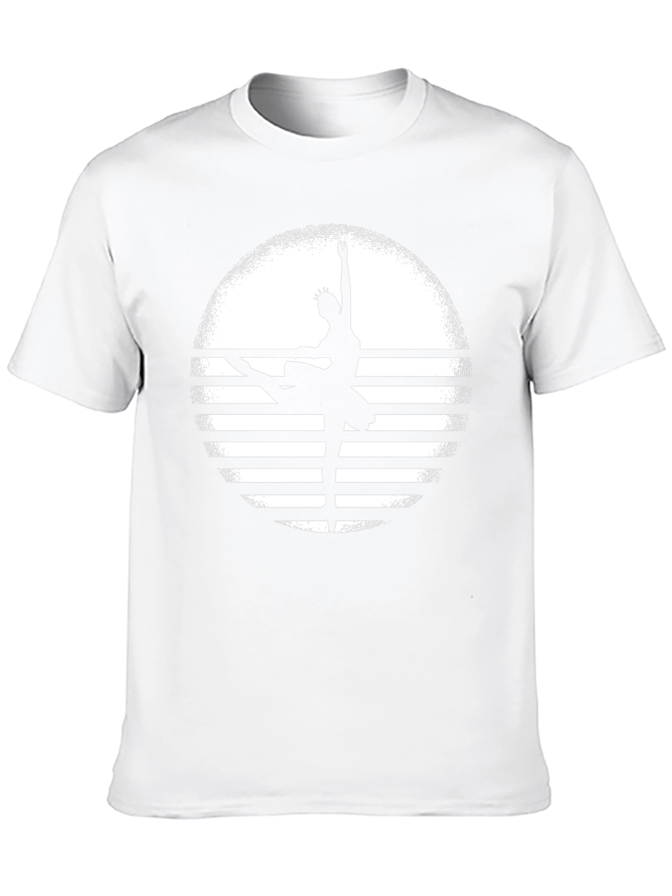 Ballerina Sunset Black T-Shirt - Dance Lovers Tee