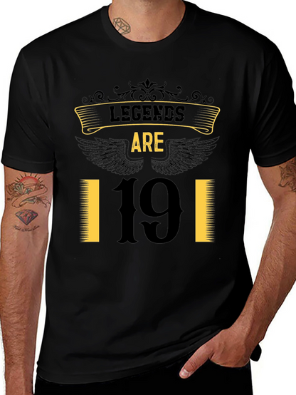 Legends Are 19 Black T-Shirt