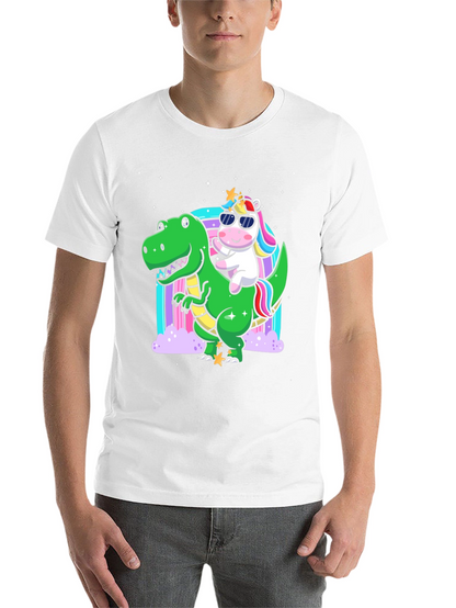 Dino Unicorn Rainbow T-Shirt