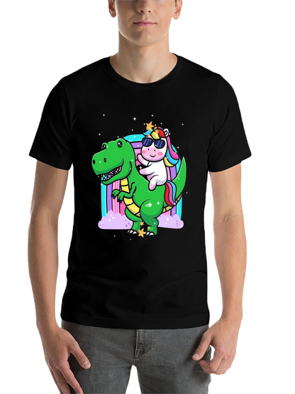 Dino Unicorn Rainbow T-Shirt