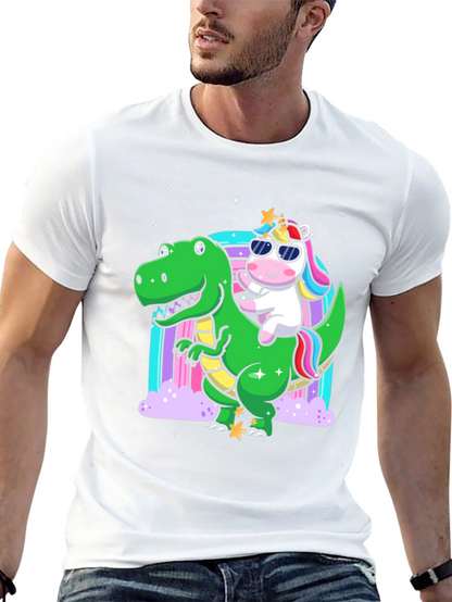 Dino Unicorn Rainbow T-Shirt