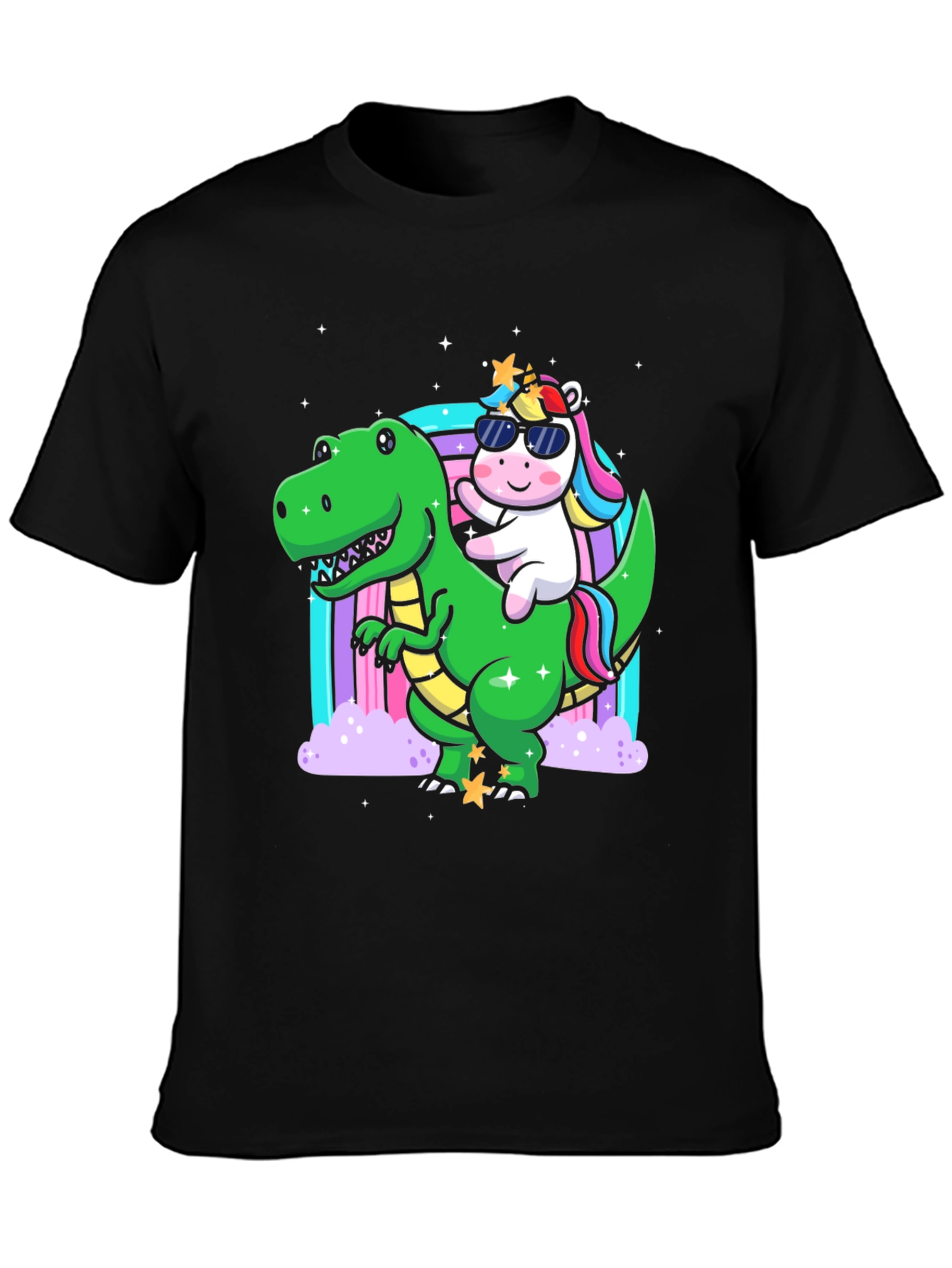 Dino Unicorn Rainbow T-Shirt