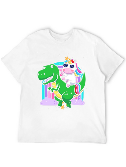 Dino Unicorn Rainbow T-Shirt