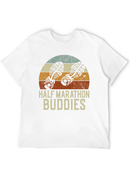 Half Marathon Buddies Retro Style T-Shirt