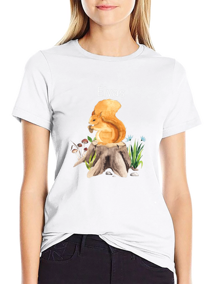 Squirrel Forest Tee - Elyas Custom
