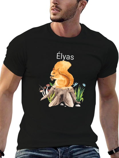 Squirrel Forest Tee - Elyas Custom