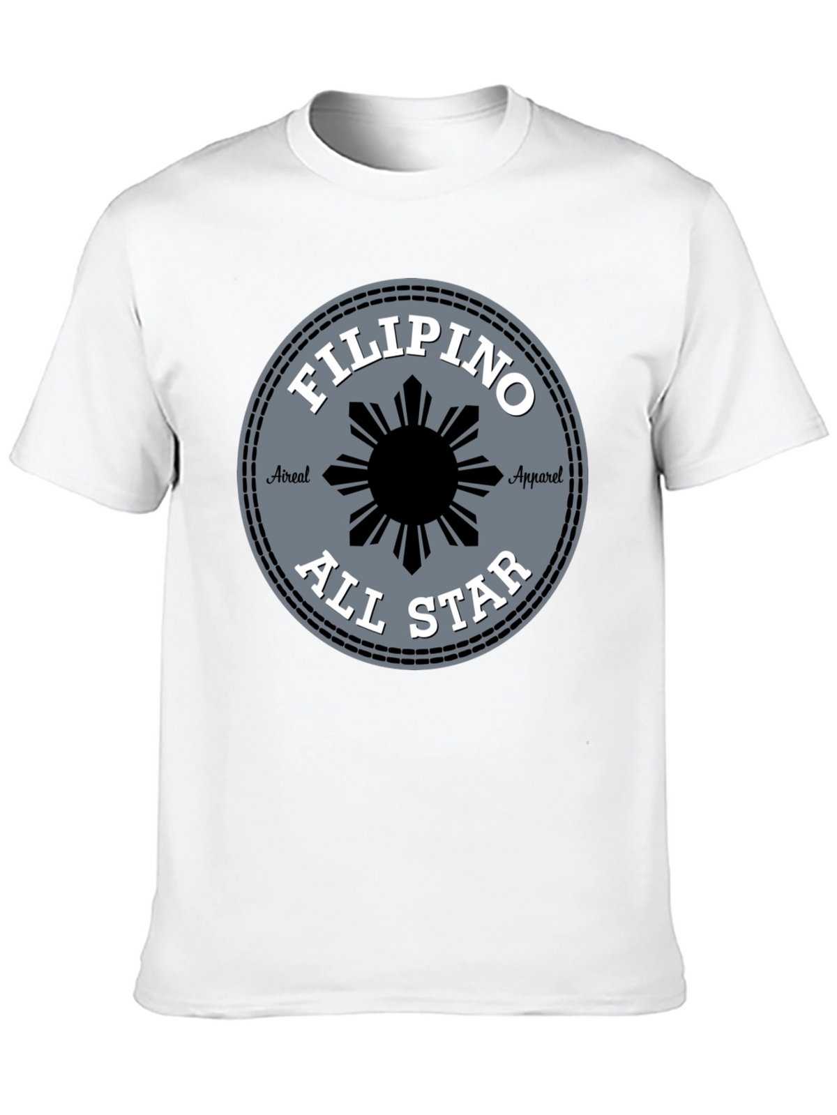 Filipino All Star Tee - Black Graphic T-Shirt